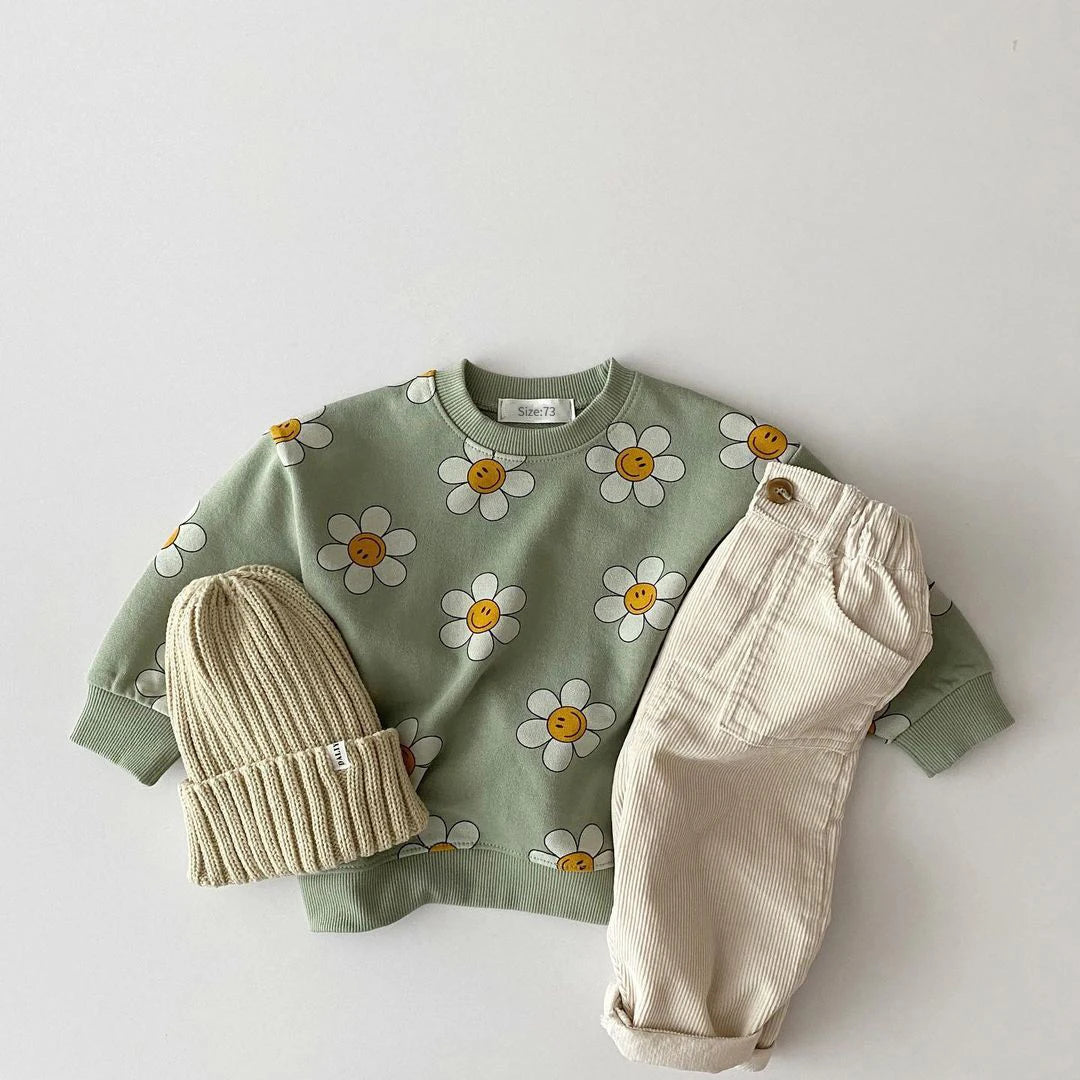 Blije Bloemen Sweater