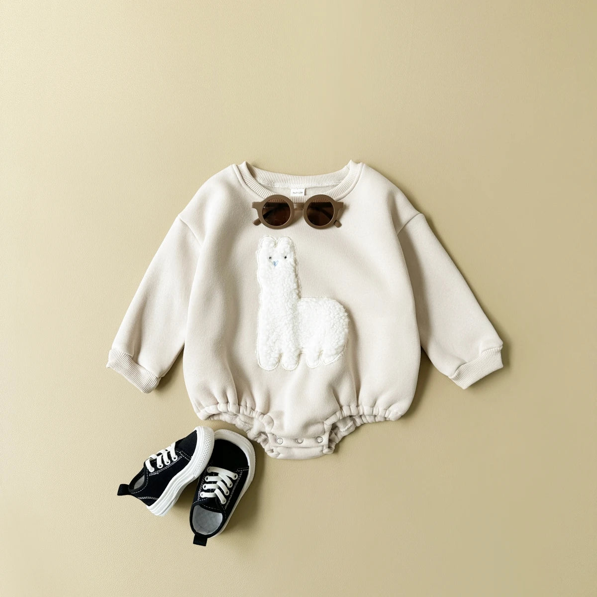 Lama Romper Sweater