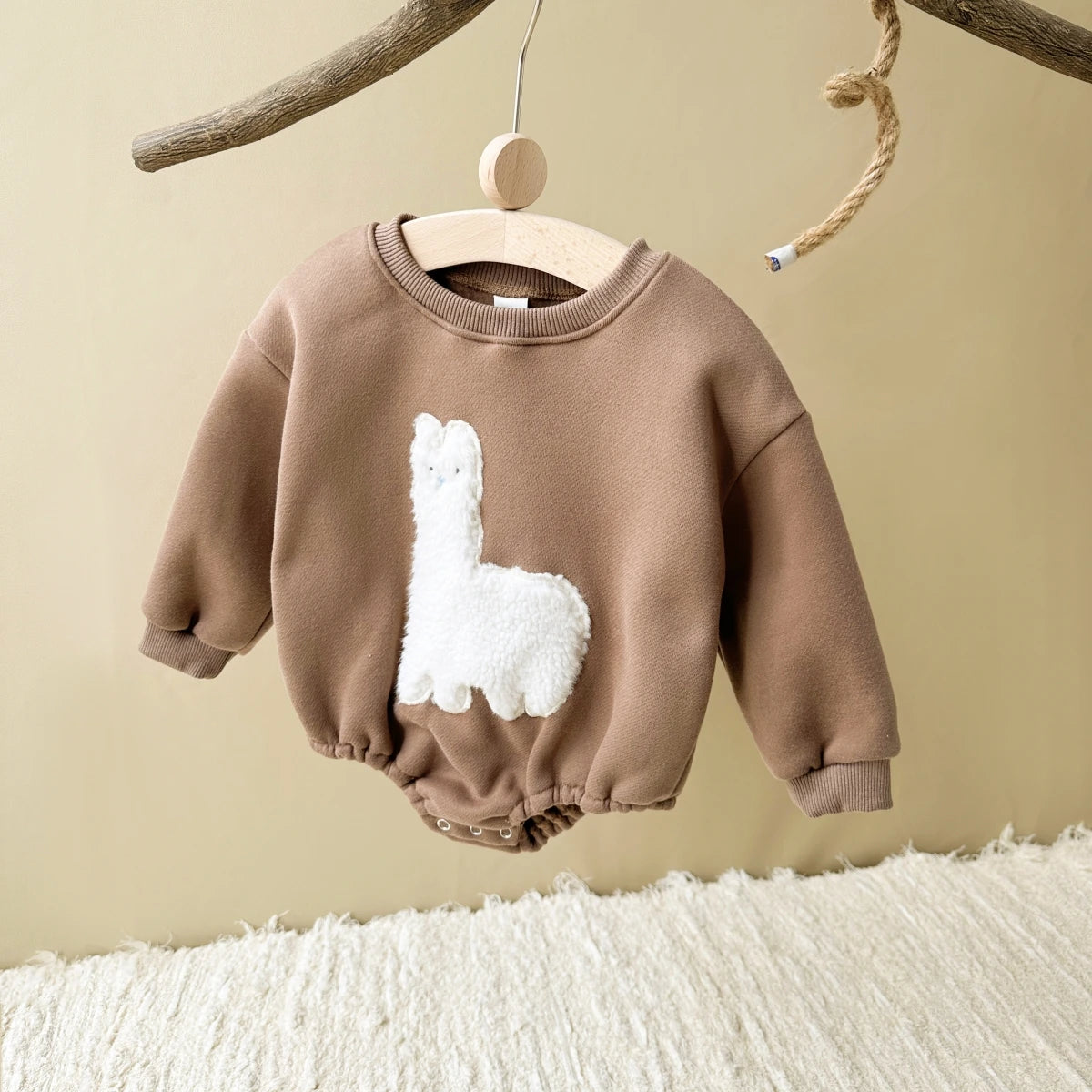 Lama Romper Sweater