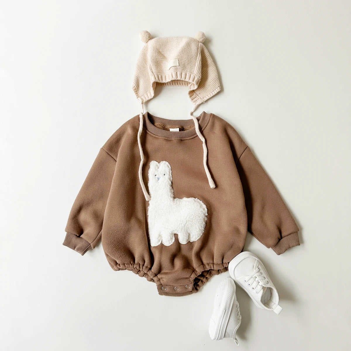 Lama Romper Sweater